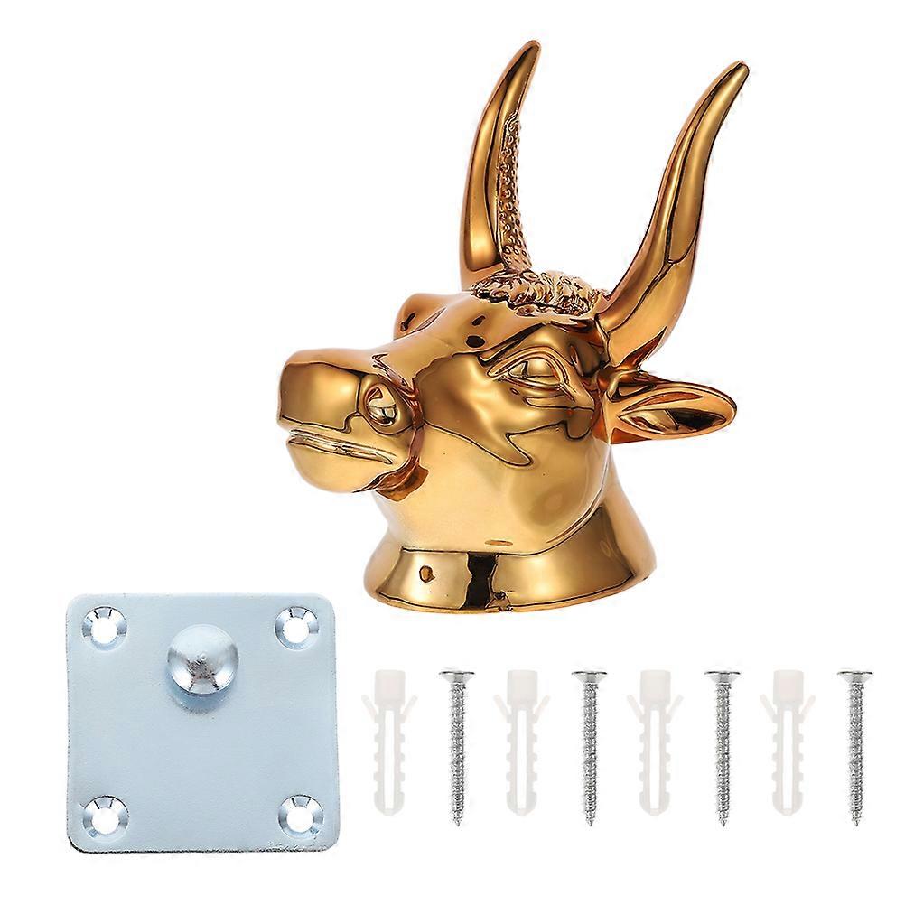 Vintage Bathroom Wall Towel Holder Iron Coat Hook for Decor