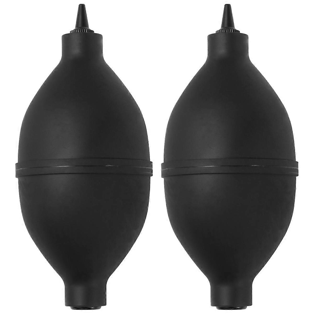 Silicone Air Blower Dust Blower for Dust Removing 4Pcs Black Set