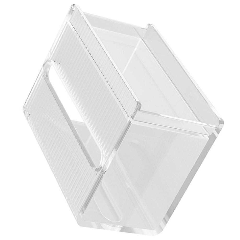 Wall Tissue Holder Acrylic Tissue Box for Storage 5Pcs Transparent Design