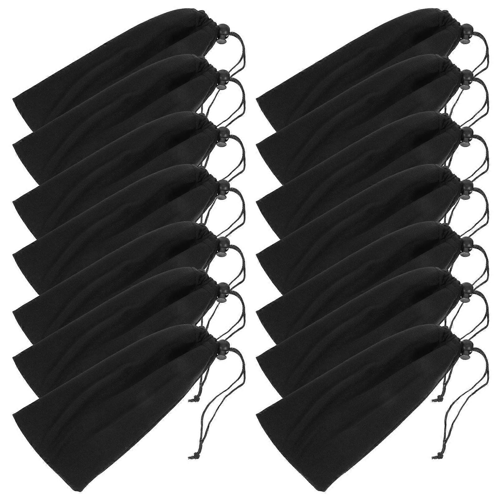 Drawstring Design Glasses Storage Pouches Sunglass Pouch 40 Pieces