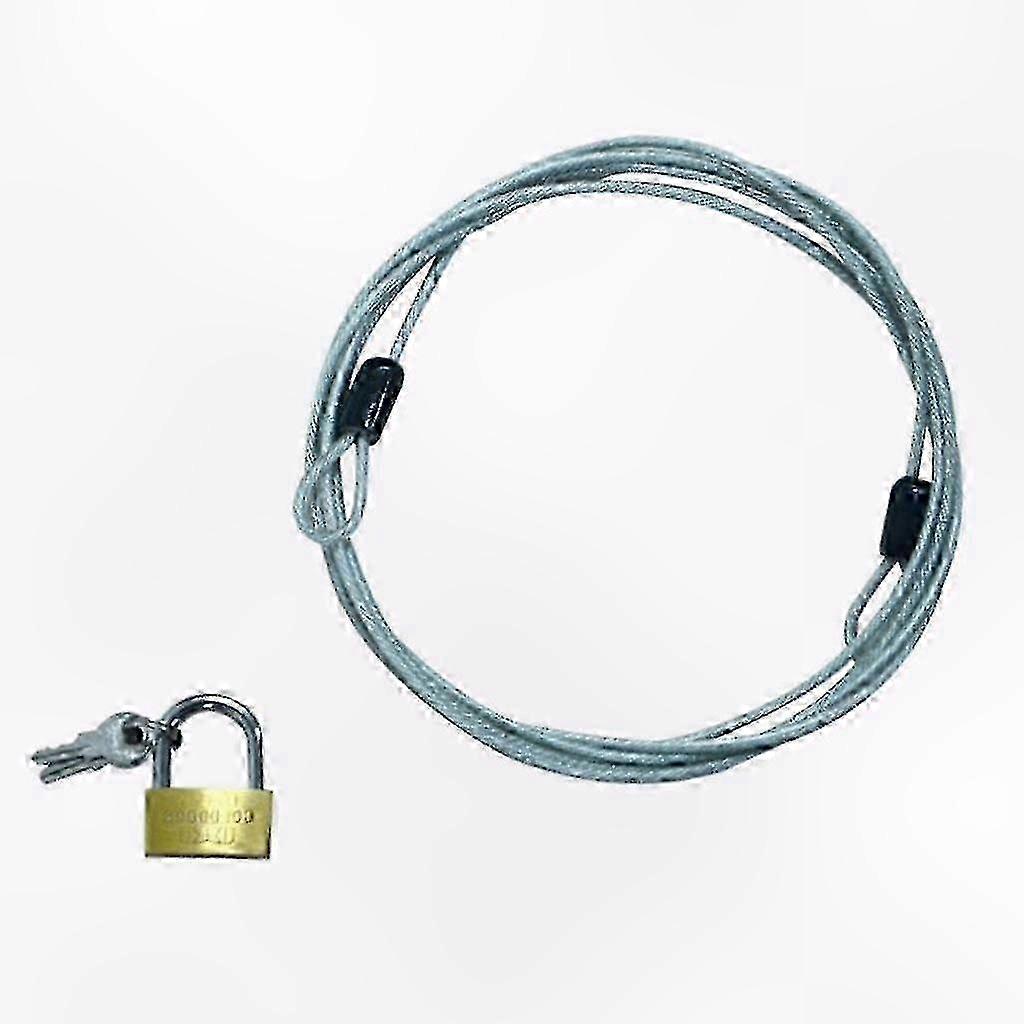 Anti-Theft Cable Lock for Car and Motorcycle Covers, Mini Security Solution