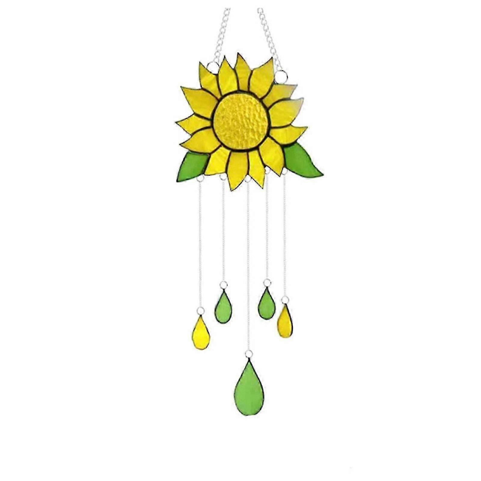2025 Sunflower Wind Chime Pendant