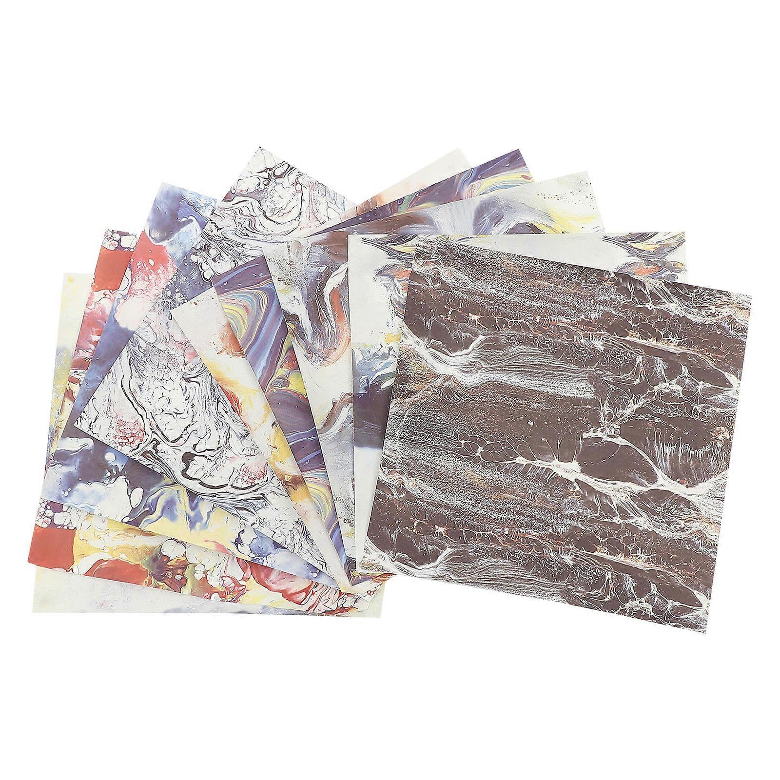 Assorted Color Ink Transfer Sheet Transfer Film for DIY 18Pcs Watercolor Paper