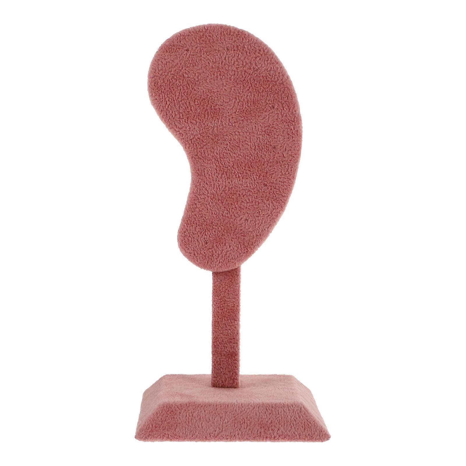 Earring Display Stand Earrings Organizer Prop for Storage Use 2Pcs Pink