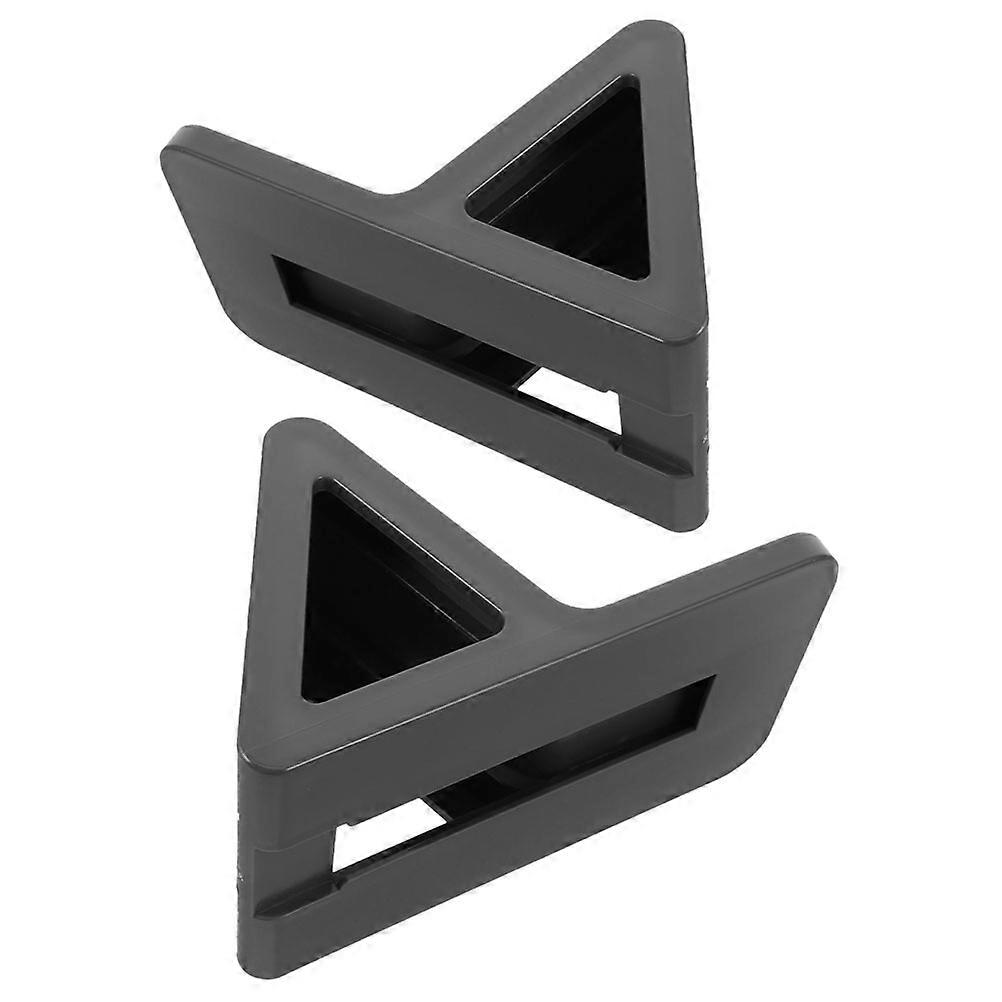 Bathroom Foot -Mounted for Shower Stability 6Pcs Dark Grey