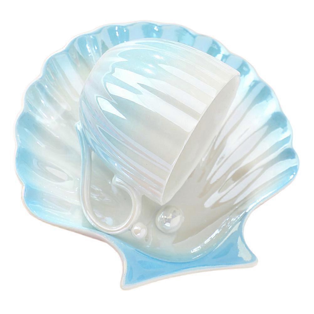 Ceramic Coffee Cup Nordic Style Coffee Holder with 2Sets for Home Use