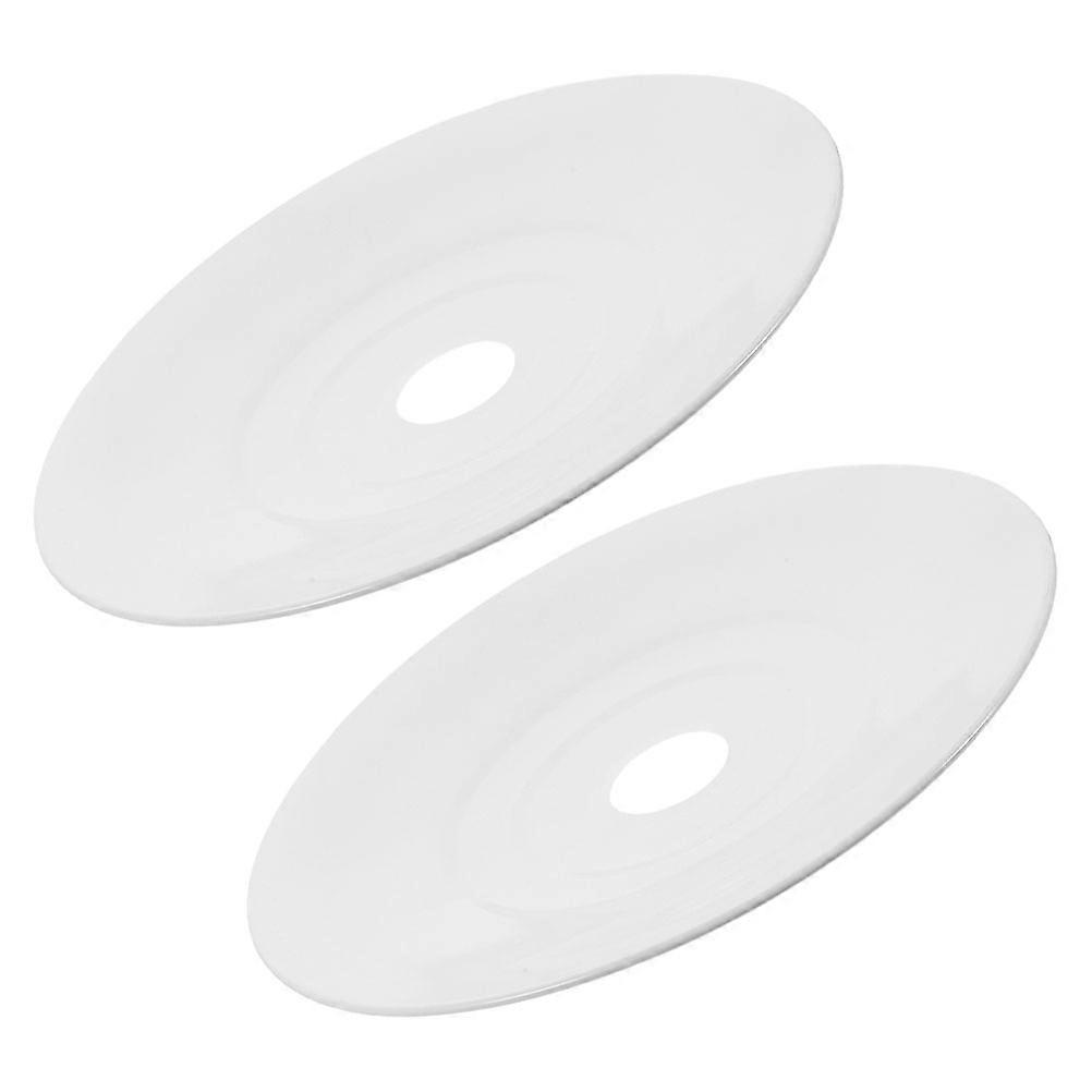 LED Ceiling Light Covers 10Pcs White Lampshade for Anti Glare Function