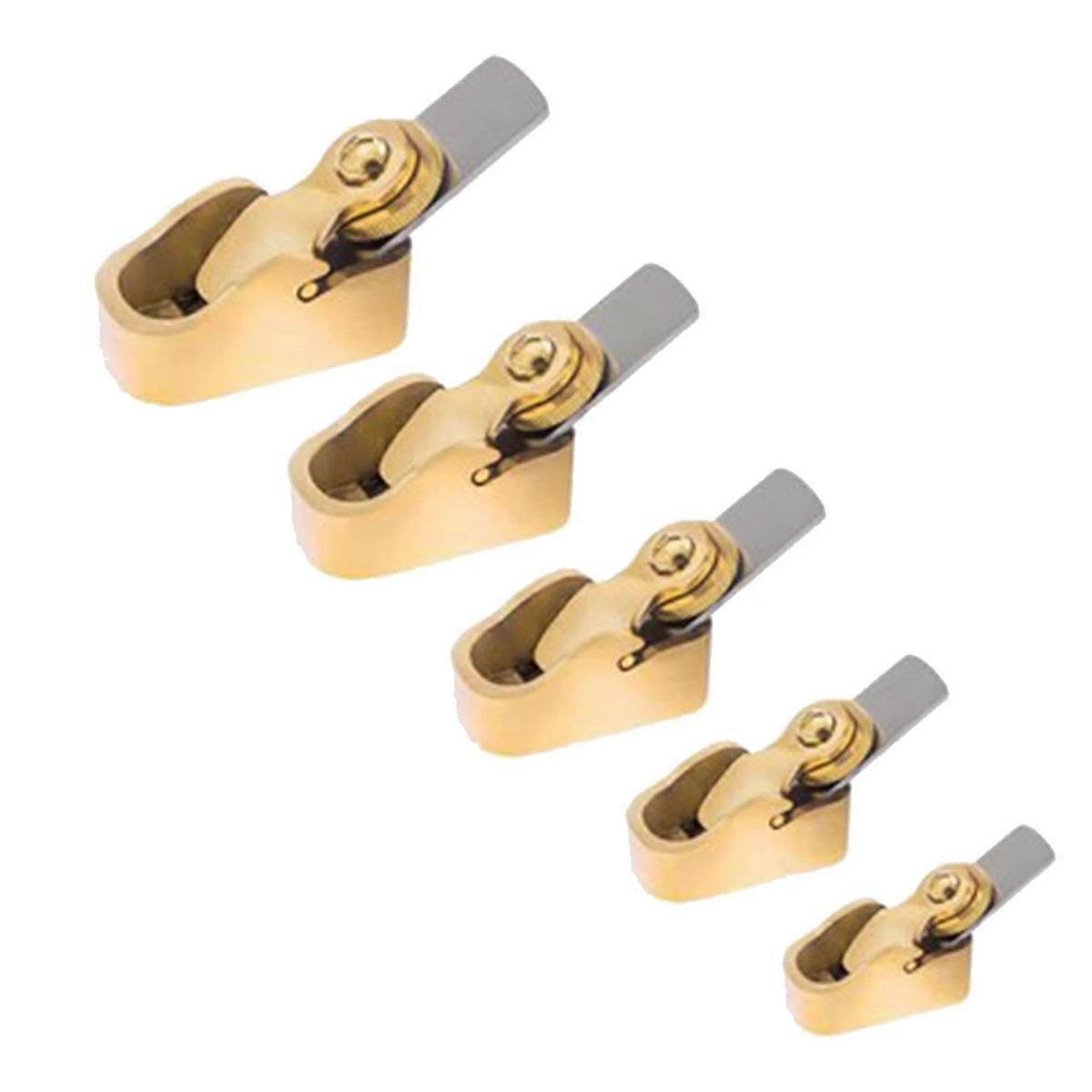 5PCS Convex Bottom Copper Planes Curved Bottom HSS Plane Cutter Violin Luthier Making Thumb Tool