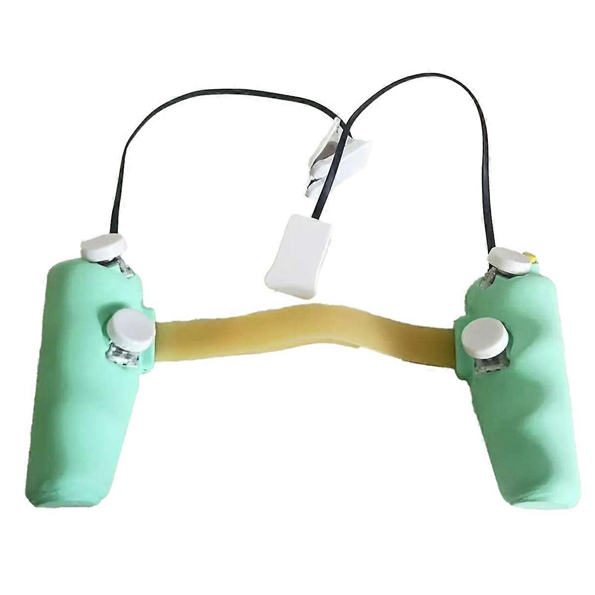 Tablet Game Controller with Four Buttons Six Fingers Game Button Handle Grip Suitable for Tablet