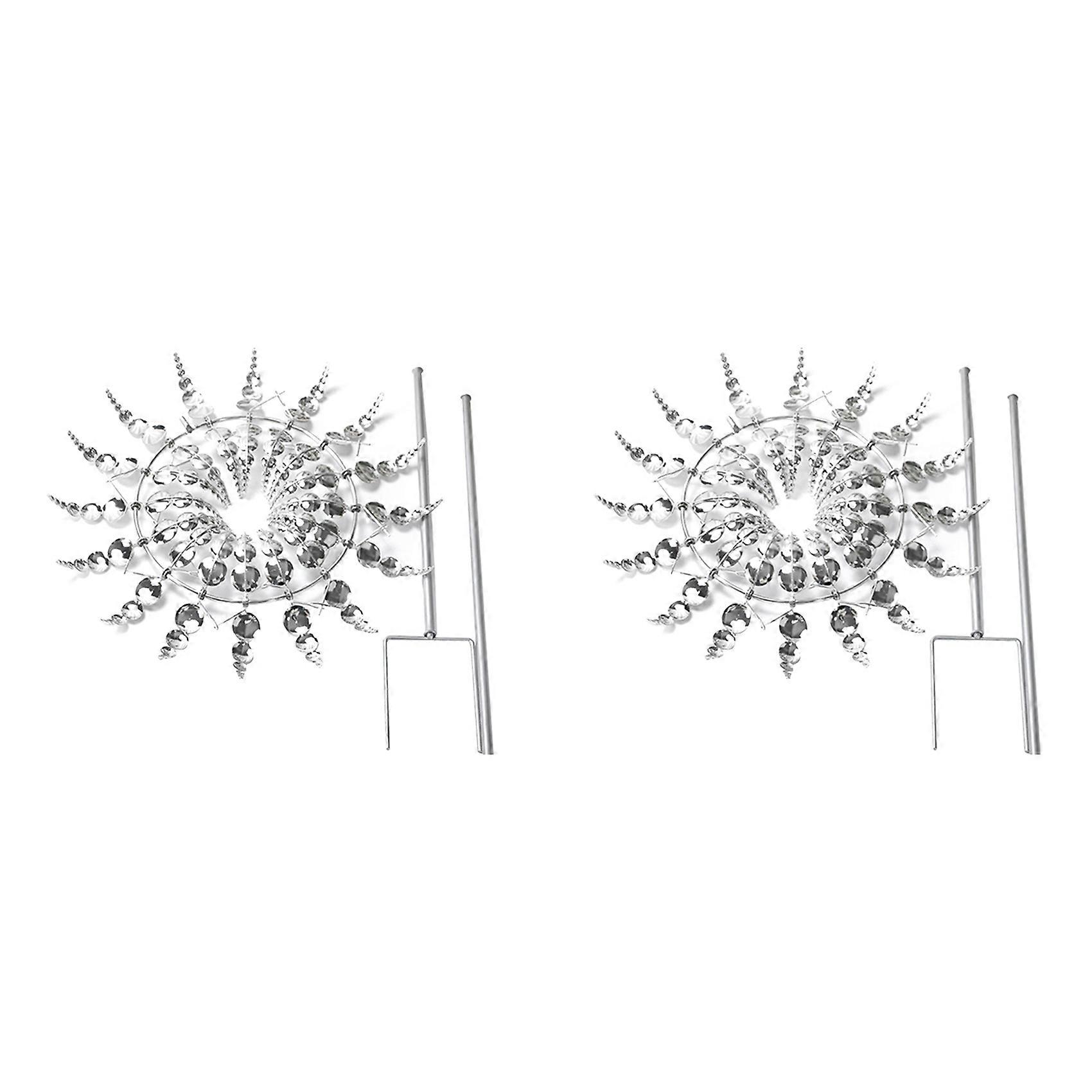 Wind Spinners Outdoor, Garden Spinners Metal 30cm