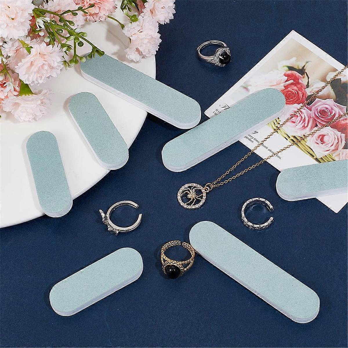 30Pcs Polishing Stick Rectangle Double-Sided Sanding Buffing Bars