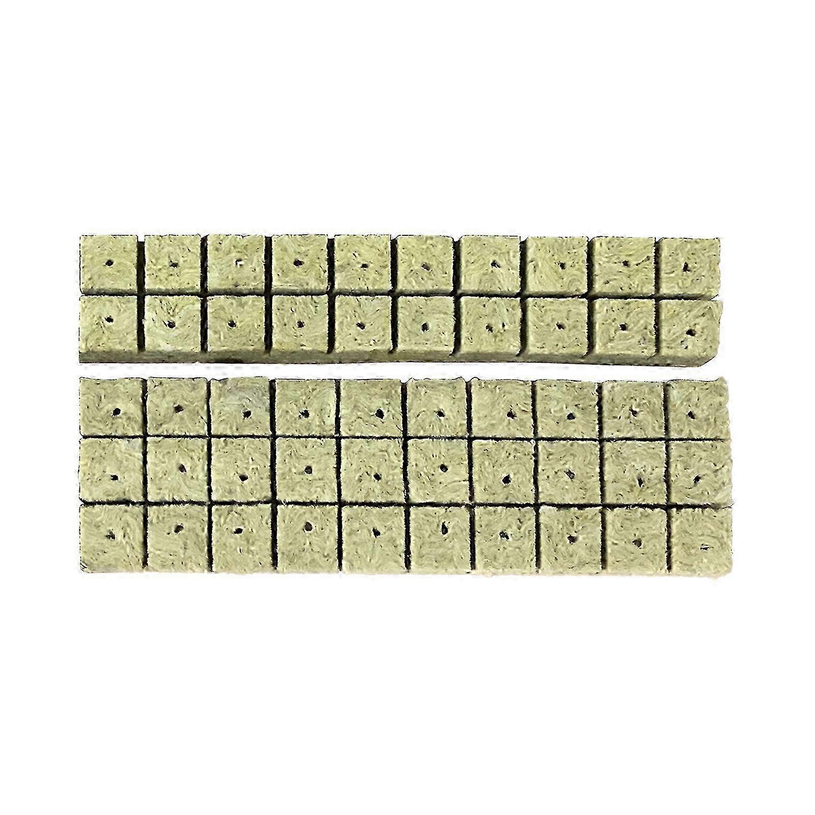 Seedling starter cubes rockwool 50pcs for cloning