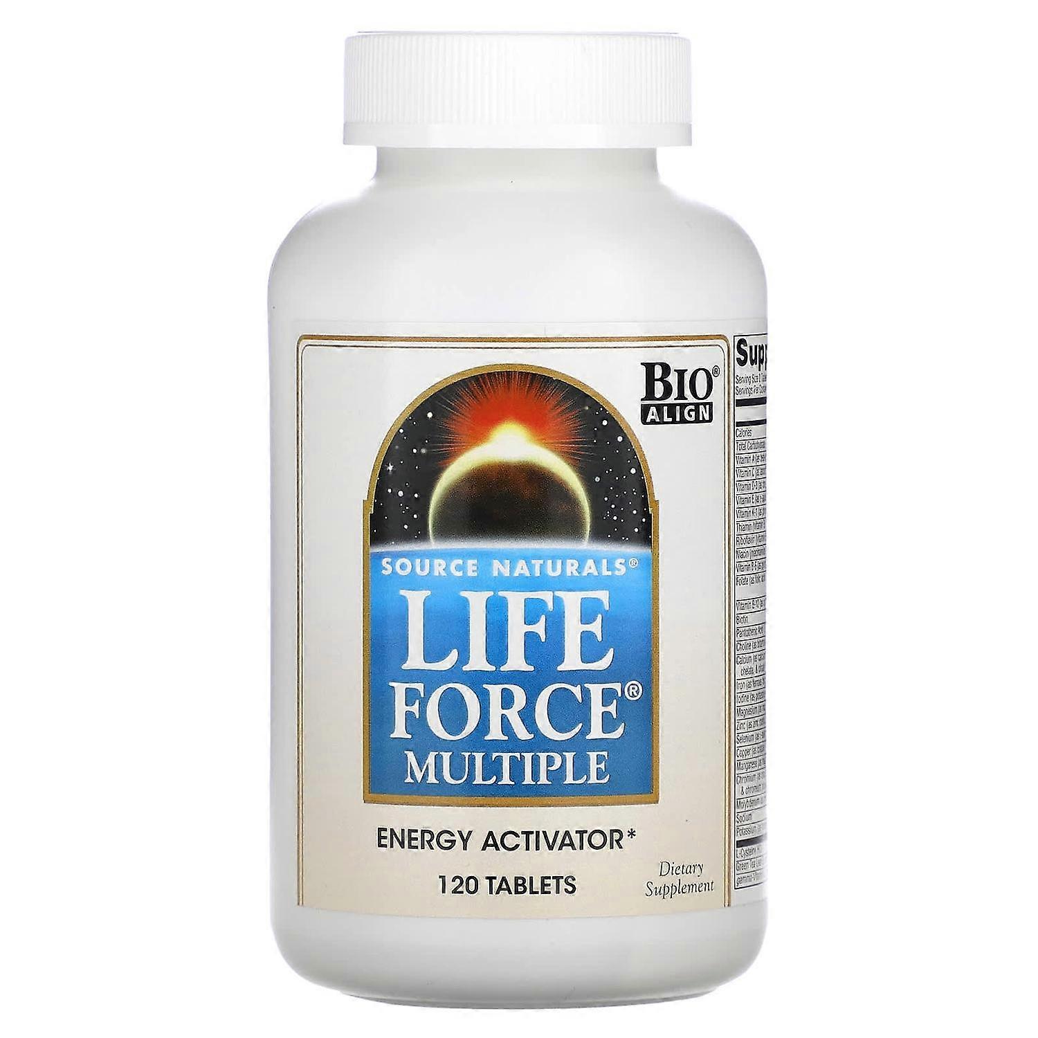 Source Naturals, Life Force Multiple, 120 Tablets