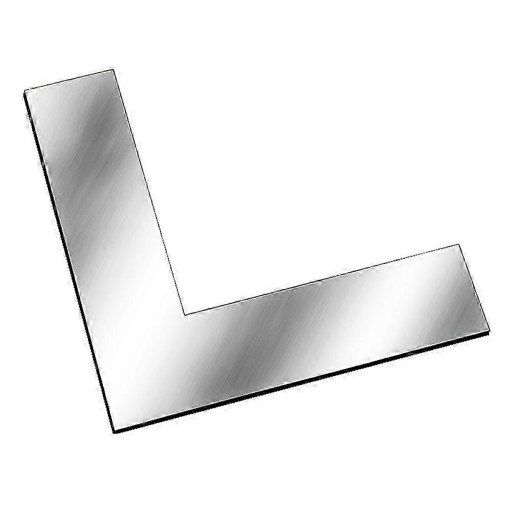 Stainless Steel Angle Ruler Multi-functional 90-degree High Precision Large Size 26s