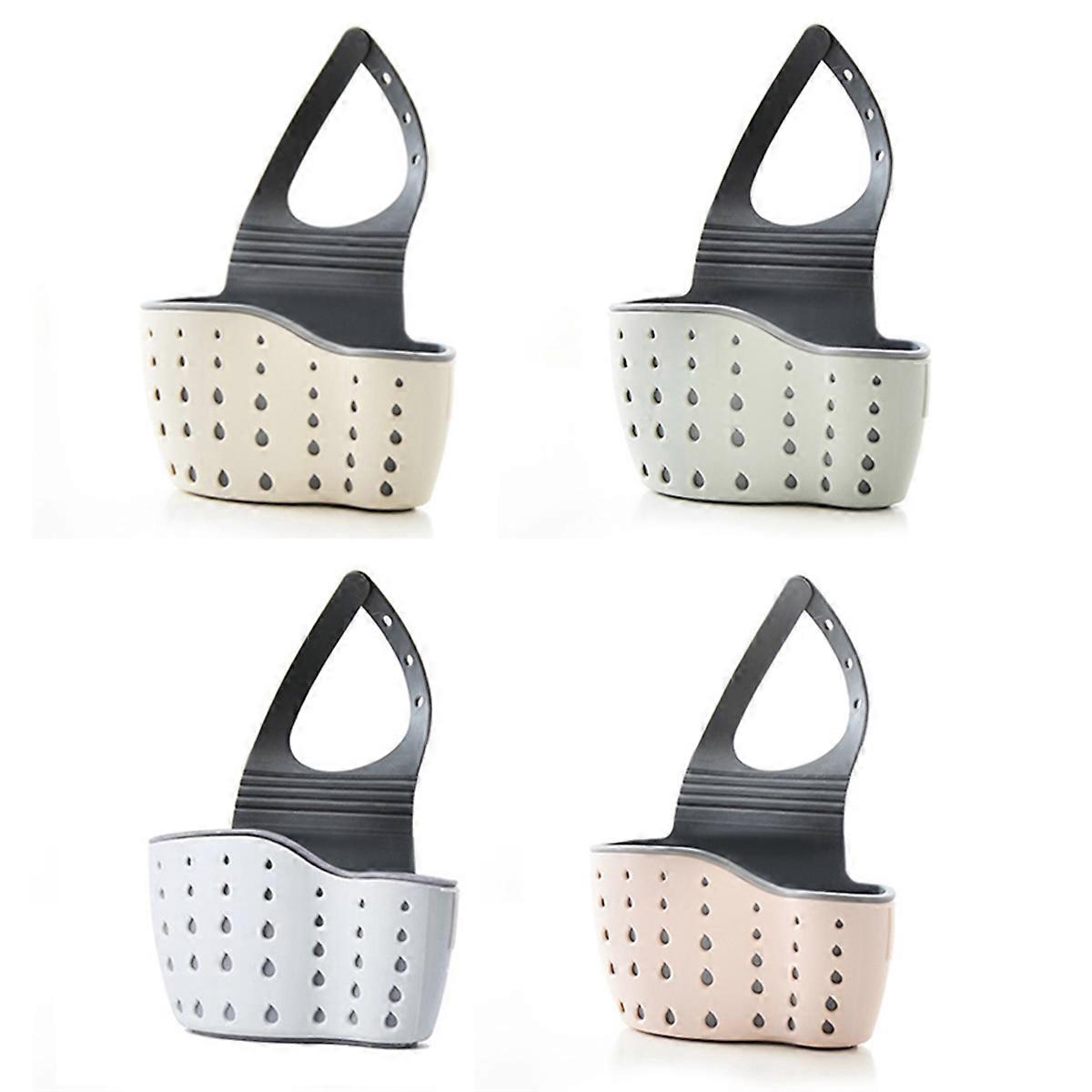 Thickened Double Faucet Storage Basket Adjustable Storage Hanging Bag