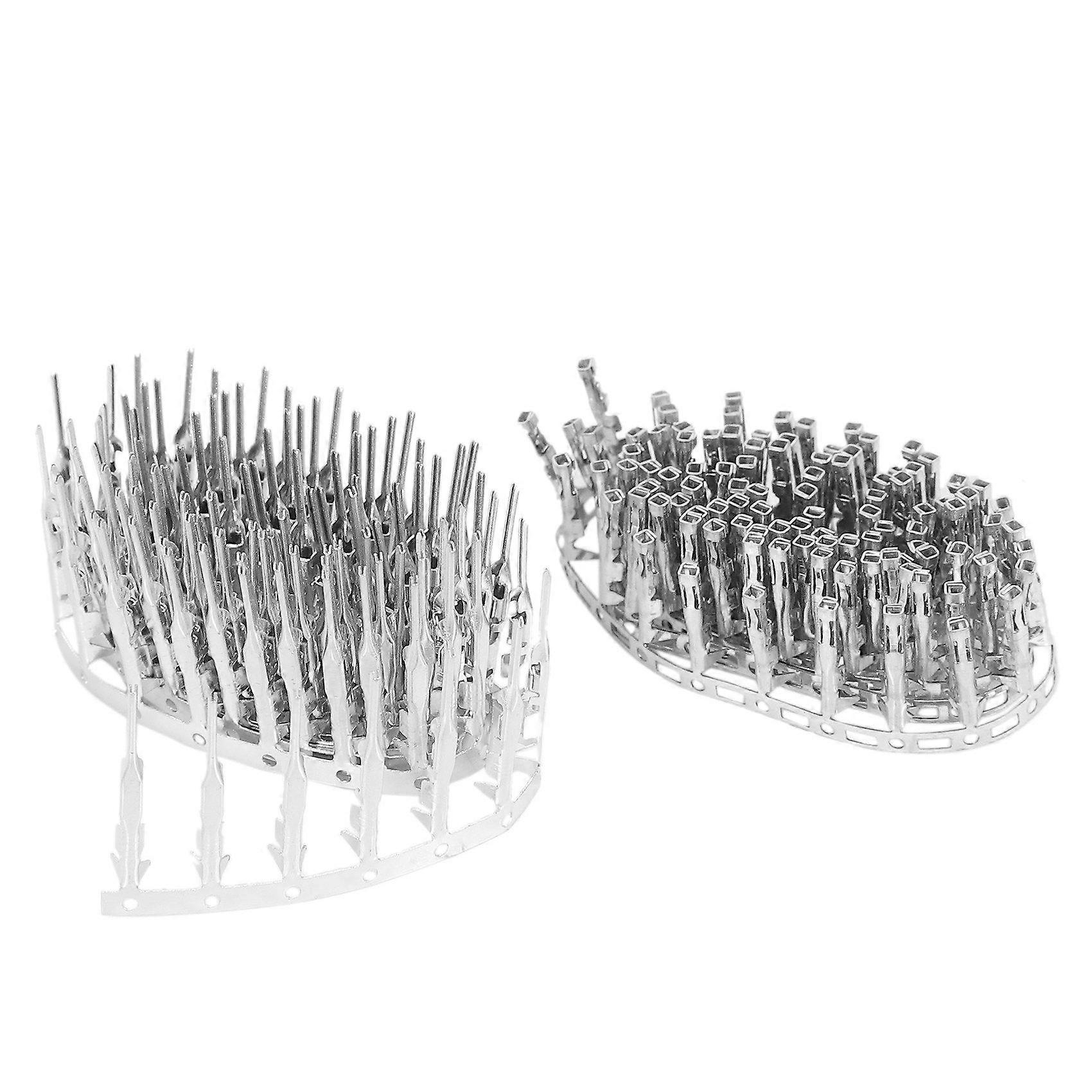 200PCS 2.54mm Pitch Cable Crimp Terminal Connector(Male&Female)