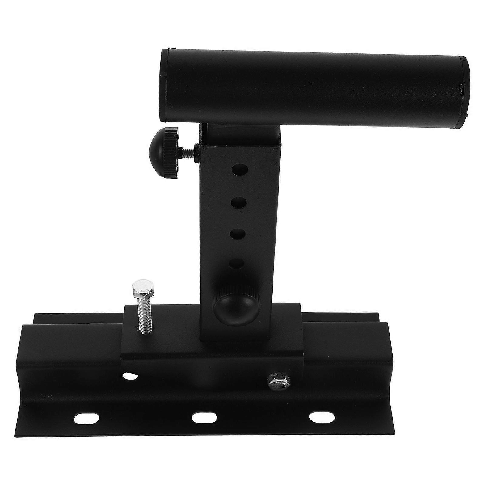 Wall Mounted Speaker Bracket - Heavy Duty Adjustable Metal Hanger Rack For Home Studio Ktv - Black Rear Speaker Shelf Holder Shelf Support Up To 40kg
