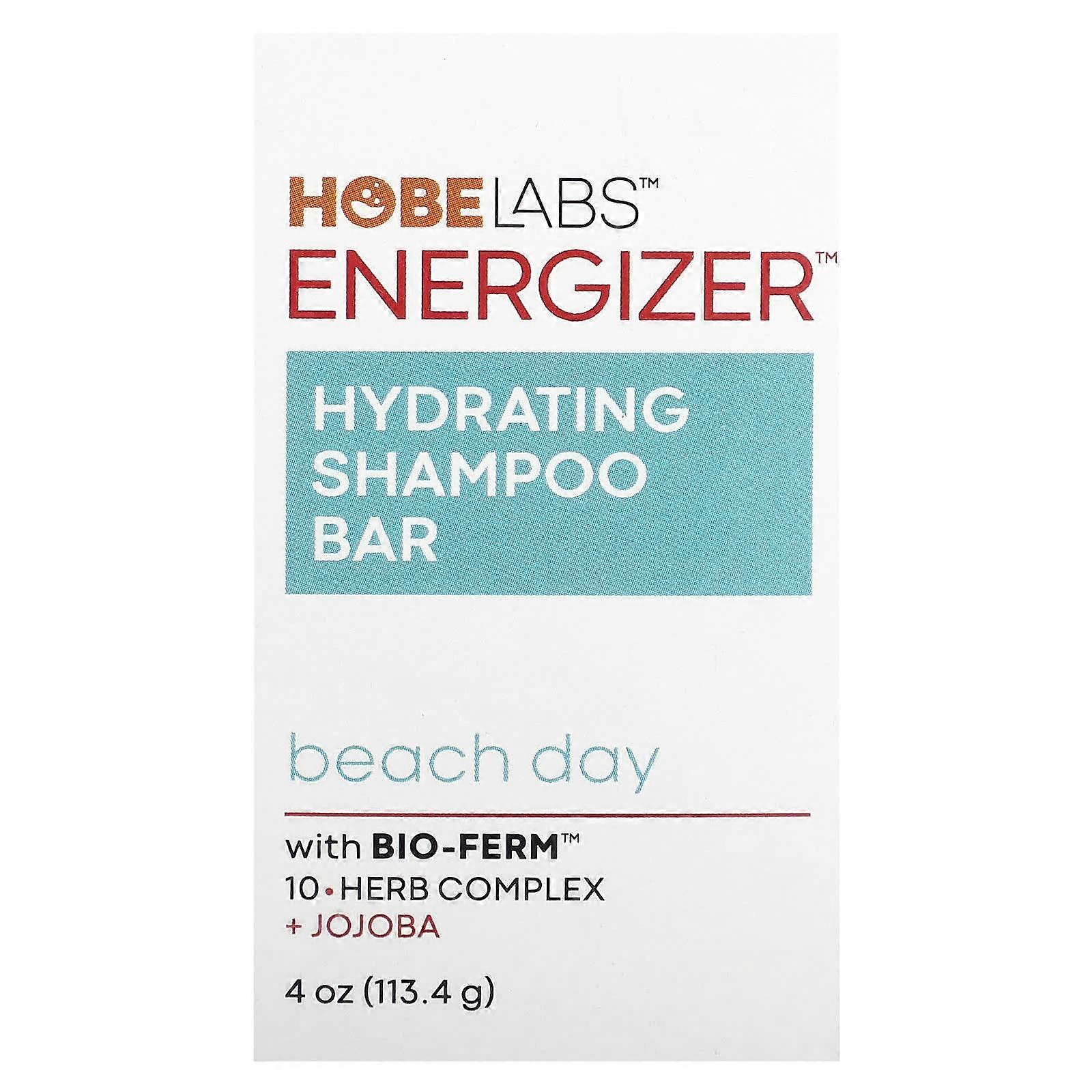 Energizer, Hydrating Shampoo Bar, Beach Day, 4 oz (113.4 g)