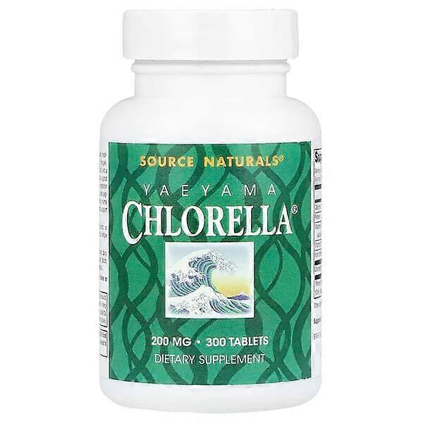 Source Naturals, Yaeyama ChlorellaÃÂÃÂÃÂÃÂ®, 300 Tablets (20 mg per Tablet)
