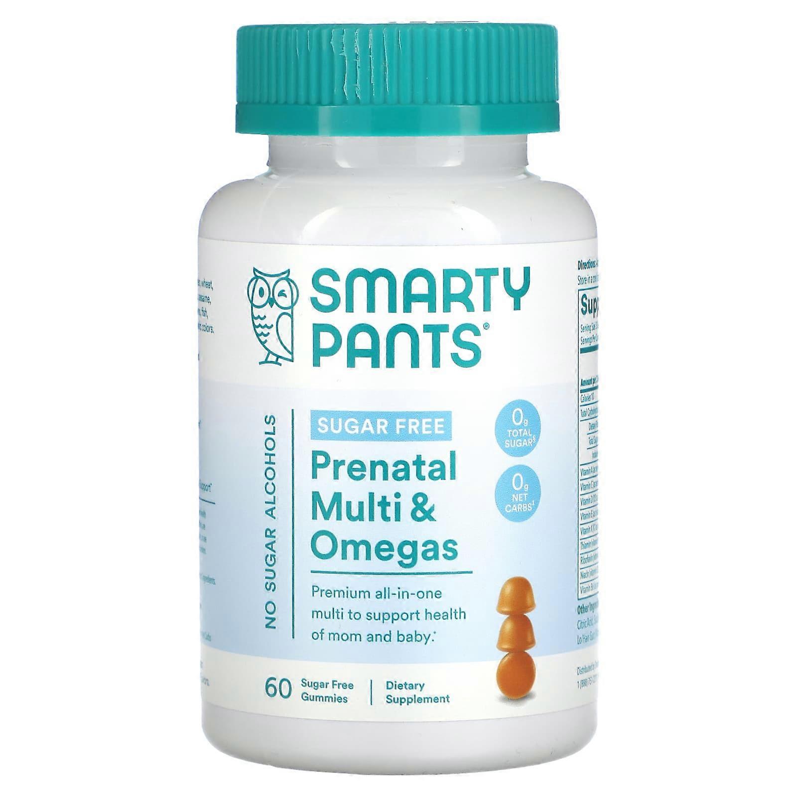 Prenatal Multi & Omegas, Sugar Free, Lemon, 60 Gummies