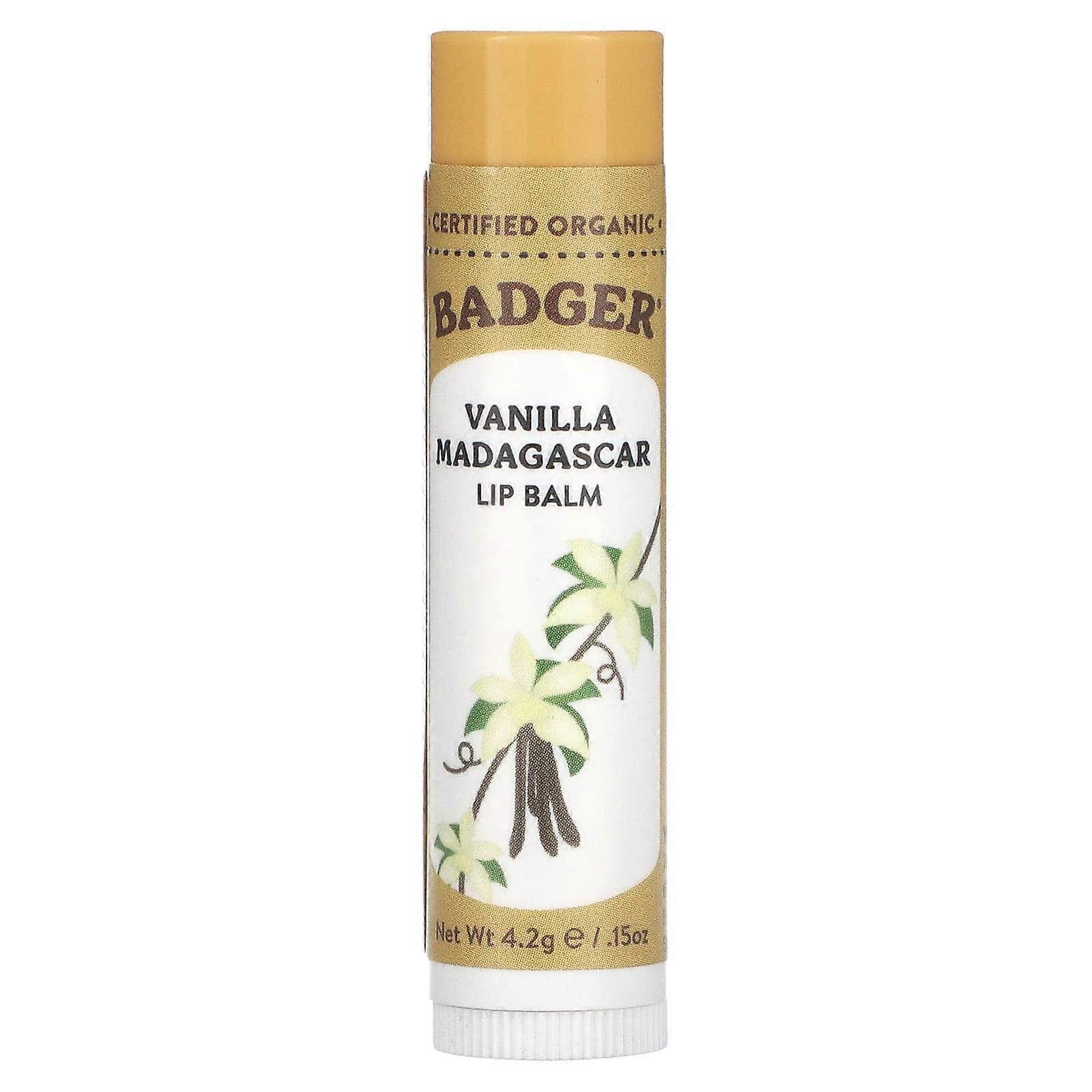 Lip Balm, Vanilla Madagascar, 0.15 oz (4.2 g)