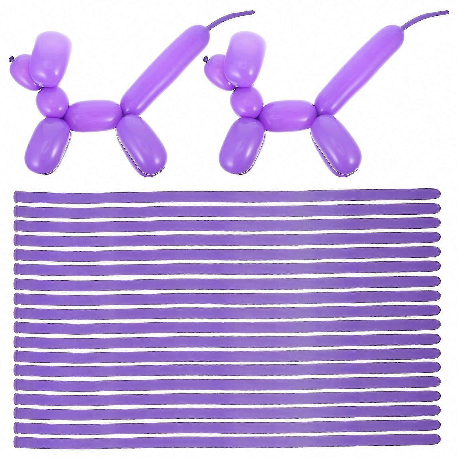 Long Latex Balloons for Decor 100Pcs Strip Modelling Creative Balloons