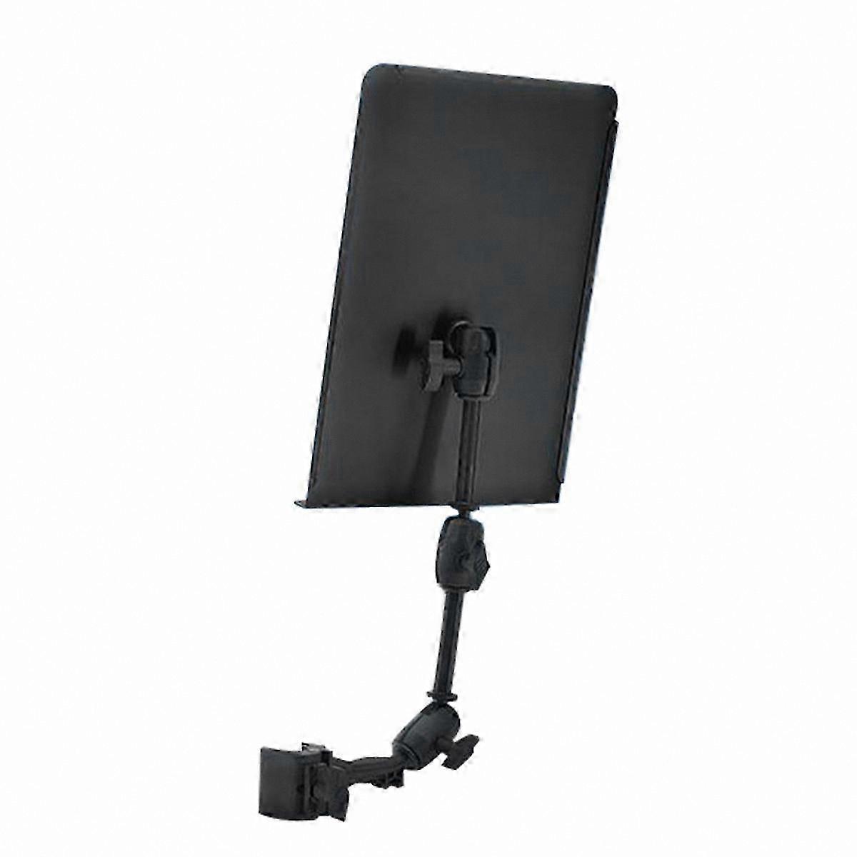 Portable Foldable Music Stand for Tablet and Electronic Drum Kit Accessory Use