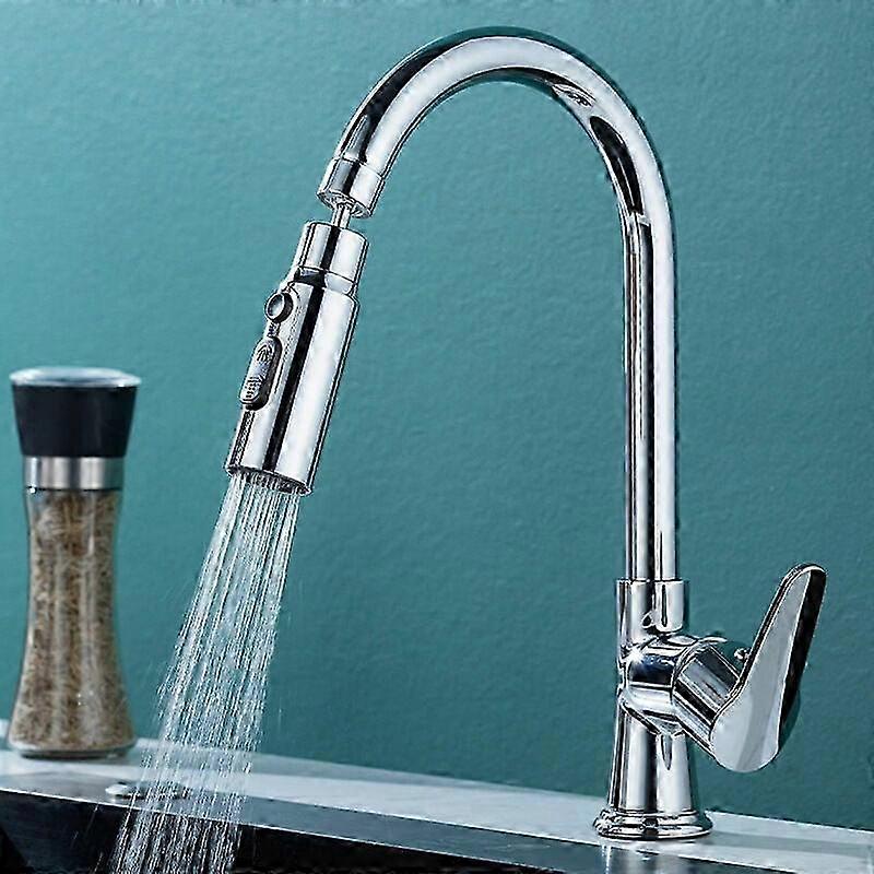 25-26 Efficient Kitchen Faucet, Stainless Steel with Motion Sensor Function, Quick Installation