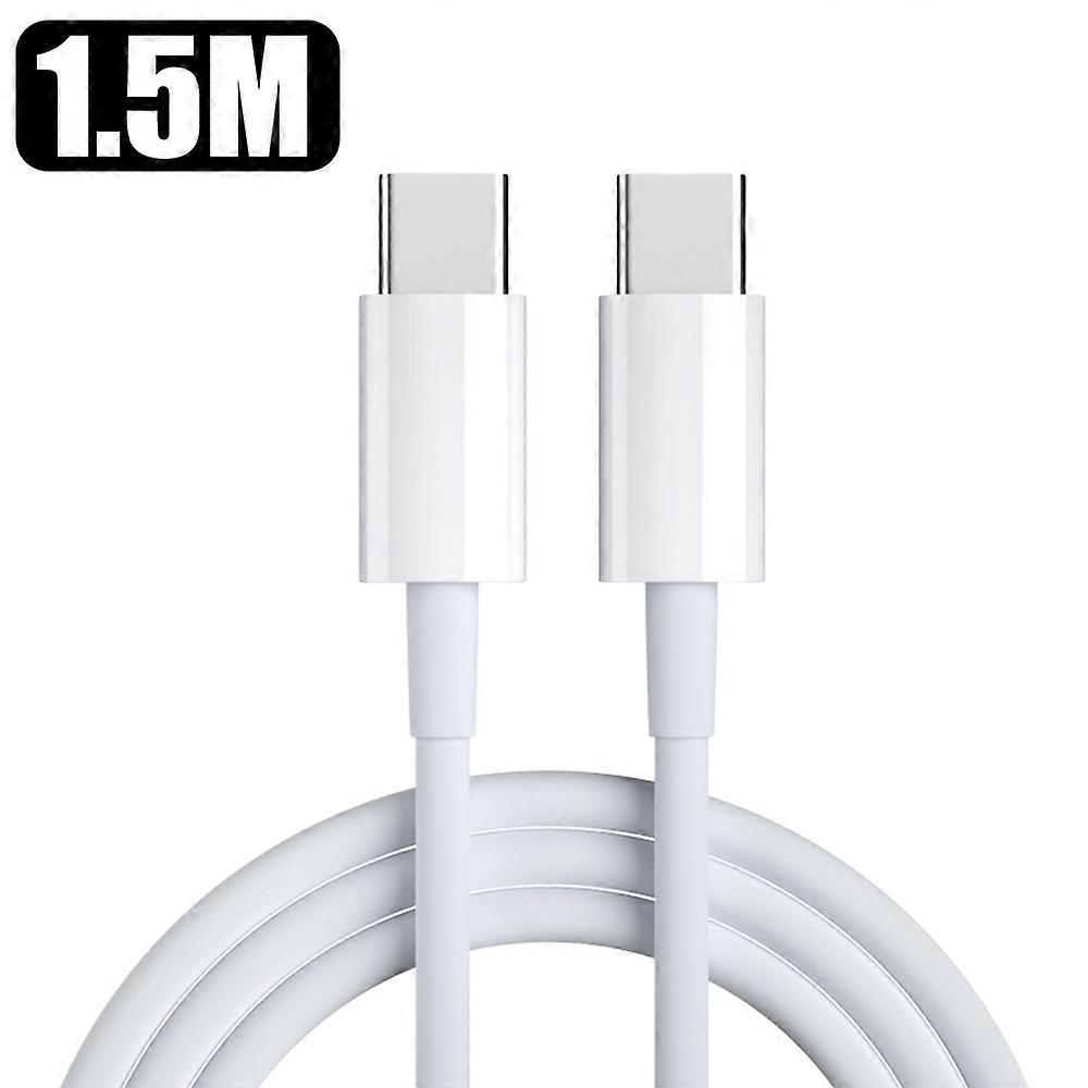 100W Fast Charging Cable Dual Type C Data Cable High-speed Transfer for IPhone 16 15 Android Samsung Xiaomi MacBook 1M/1.5M/2M