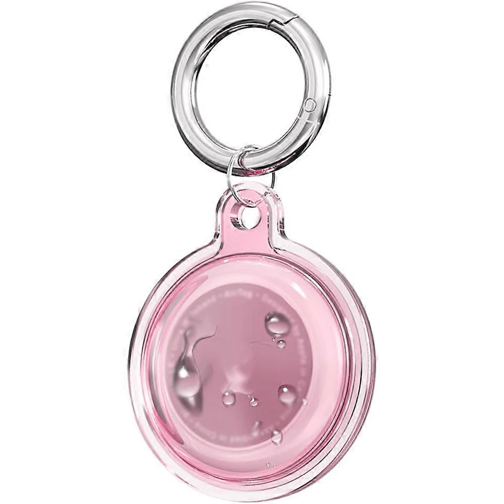 Silicone Protective Cover for Air Tag Waterproof Holder with Keychain Soft Shell for Airtag Case Pet Dog Key Luggage Handbag
