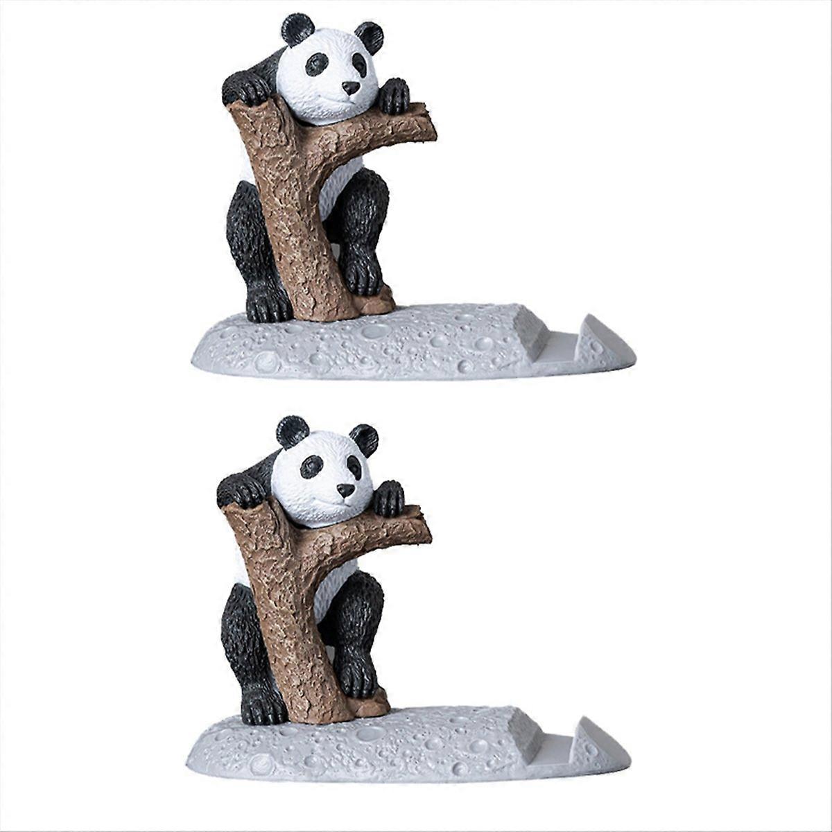 Panda Mobile Phone Holder Cute Small Ornaments Tablet Holder