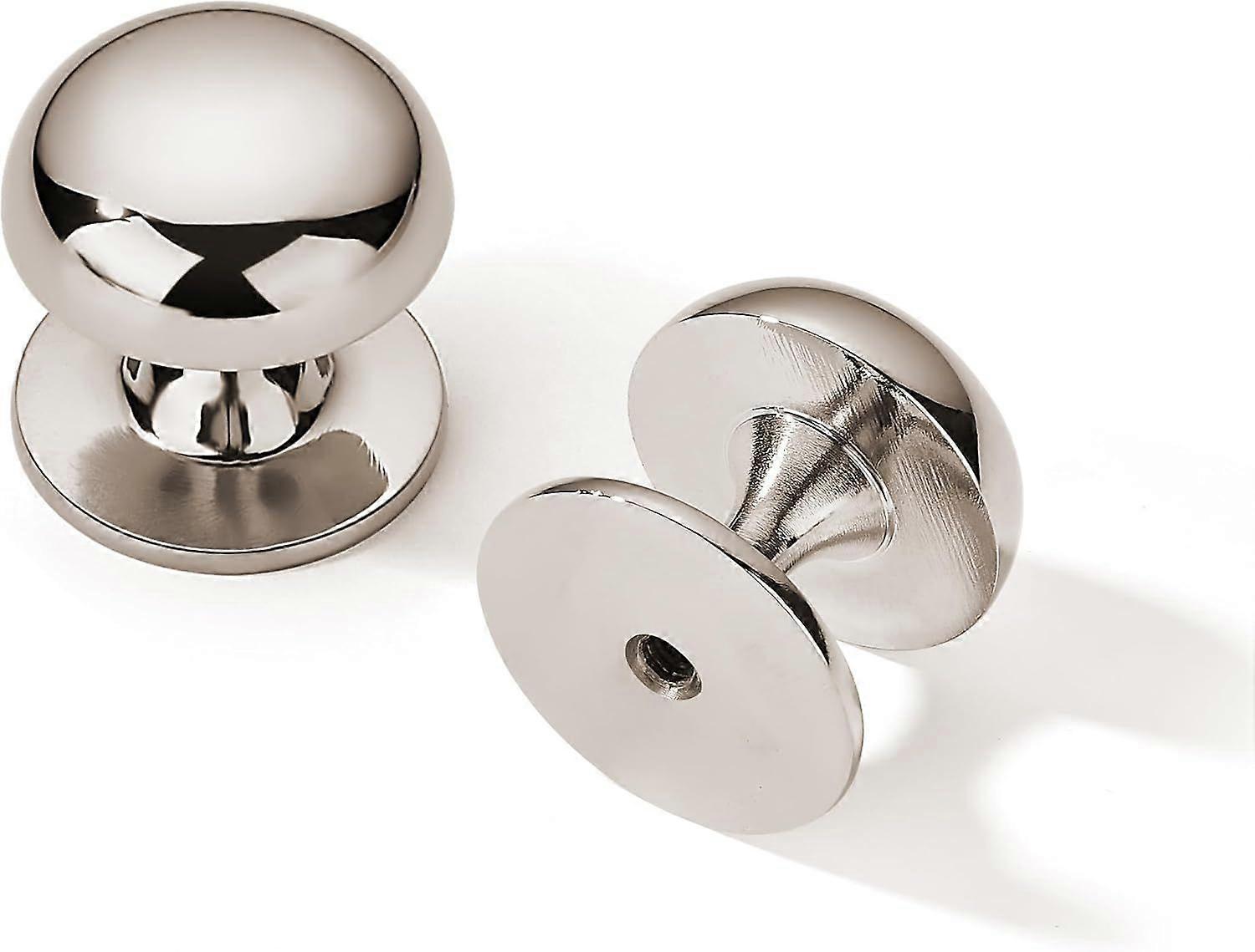 SeraphinaT 10 Pack 1-3/8 Inch(35mm) Polished Nickel Cabinet Knobs Dresser Knobs
