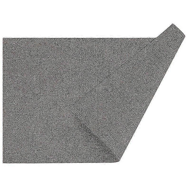 Faux Leather Heat Resistant Placemats For Dining Table Set Brown