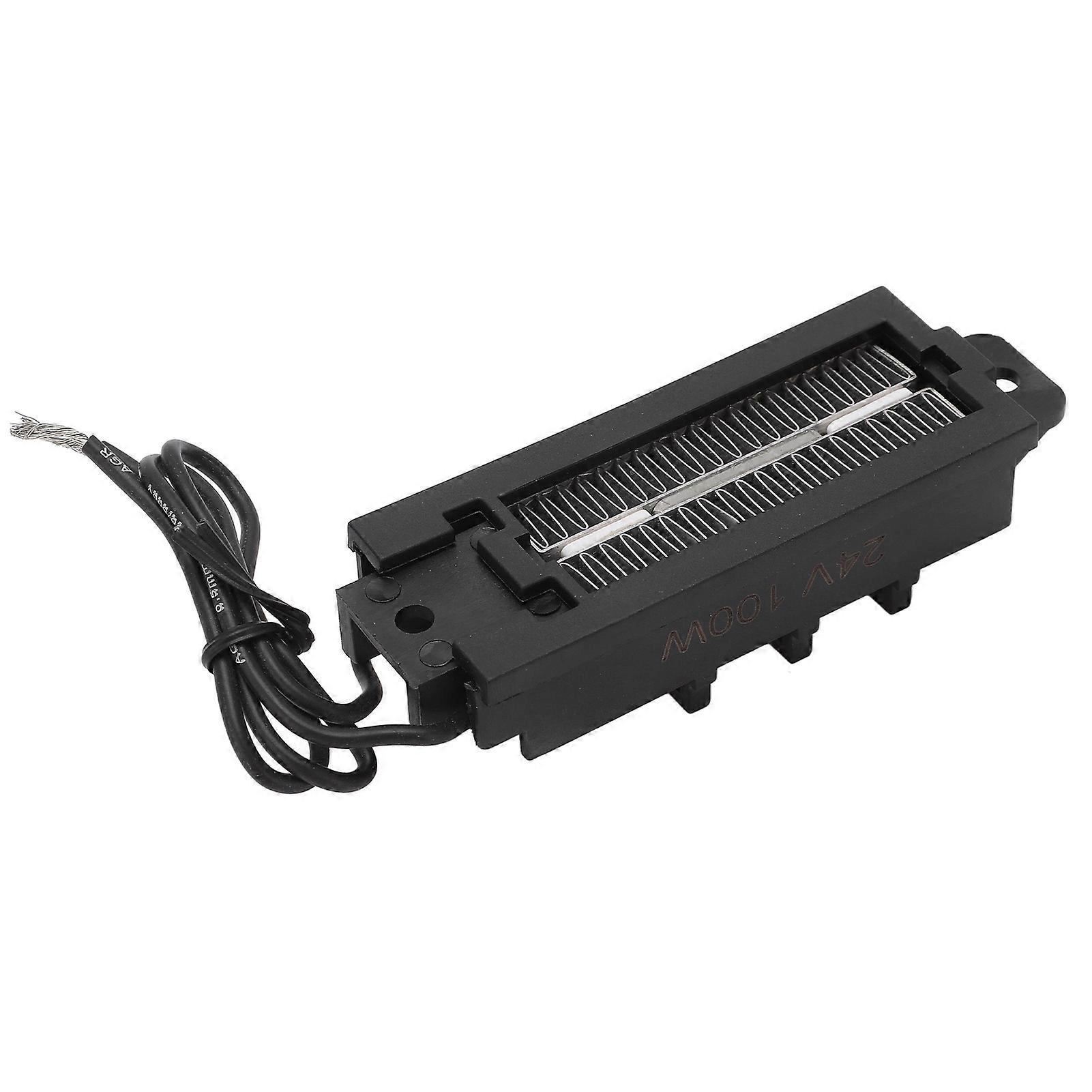 24V 100W PTC Heating Element Thermostatic Heating Temperature Resistant PTC Air Heater with Bracket