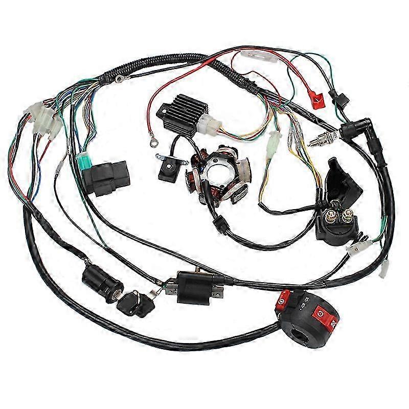 Electrics kit for go kart including CDI stator and 6 coil