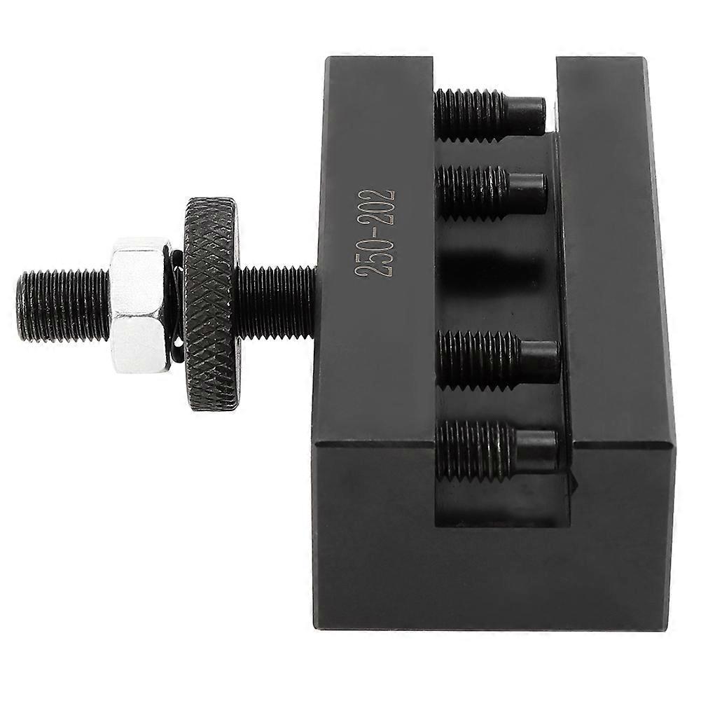 Lathe Tool Holder Fast Change Turning Accessories High Carbon Steel for 250‑202 Column
