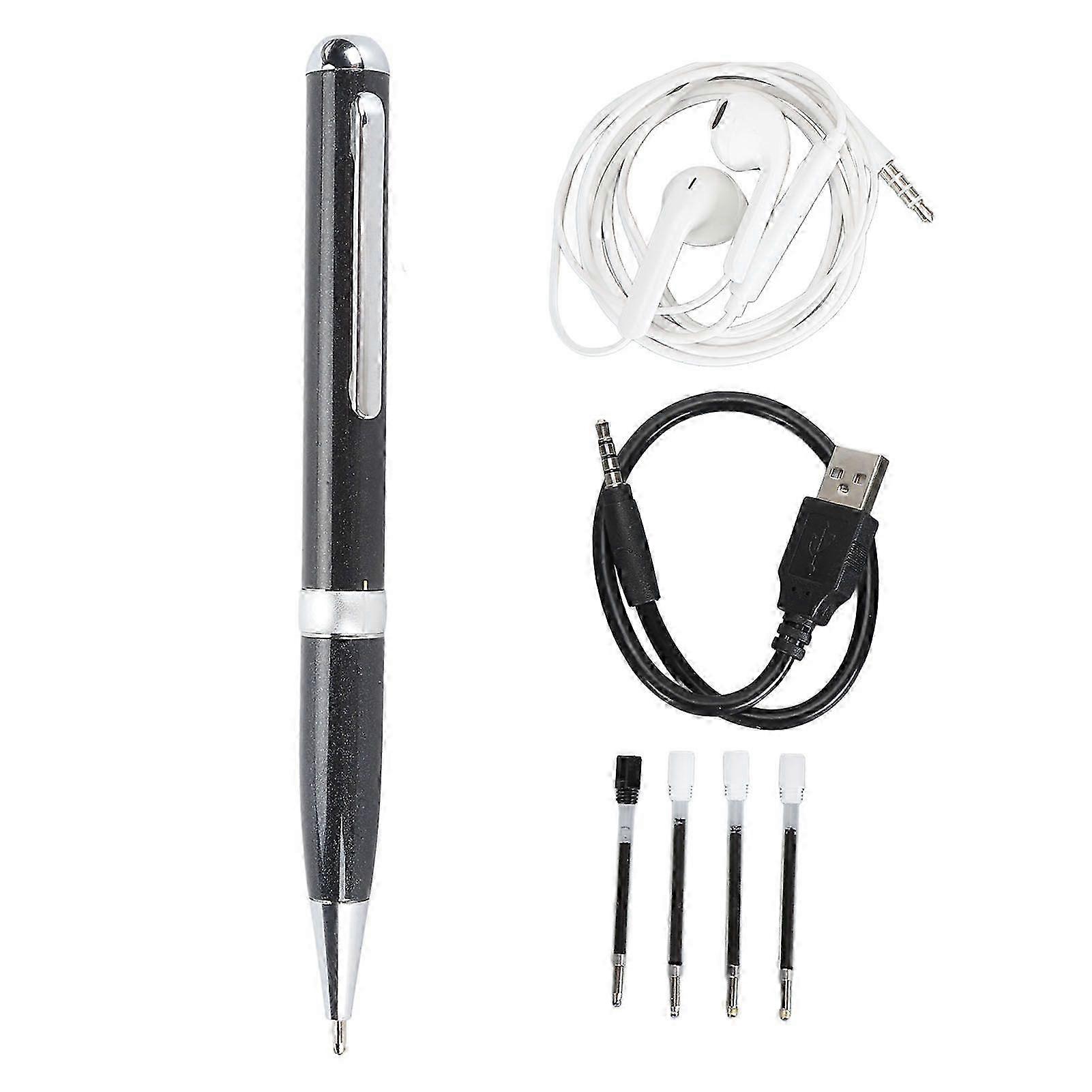 Digital Voice Recorder Portable Noise Reduction Versatile MP3 Player Recorder Sound Recording Device for Classroom Outdoor 64GB