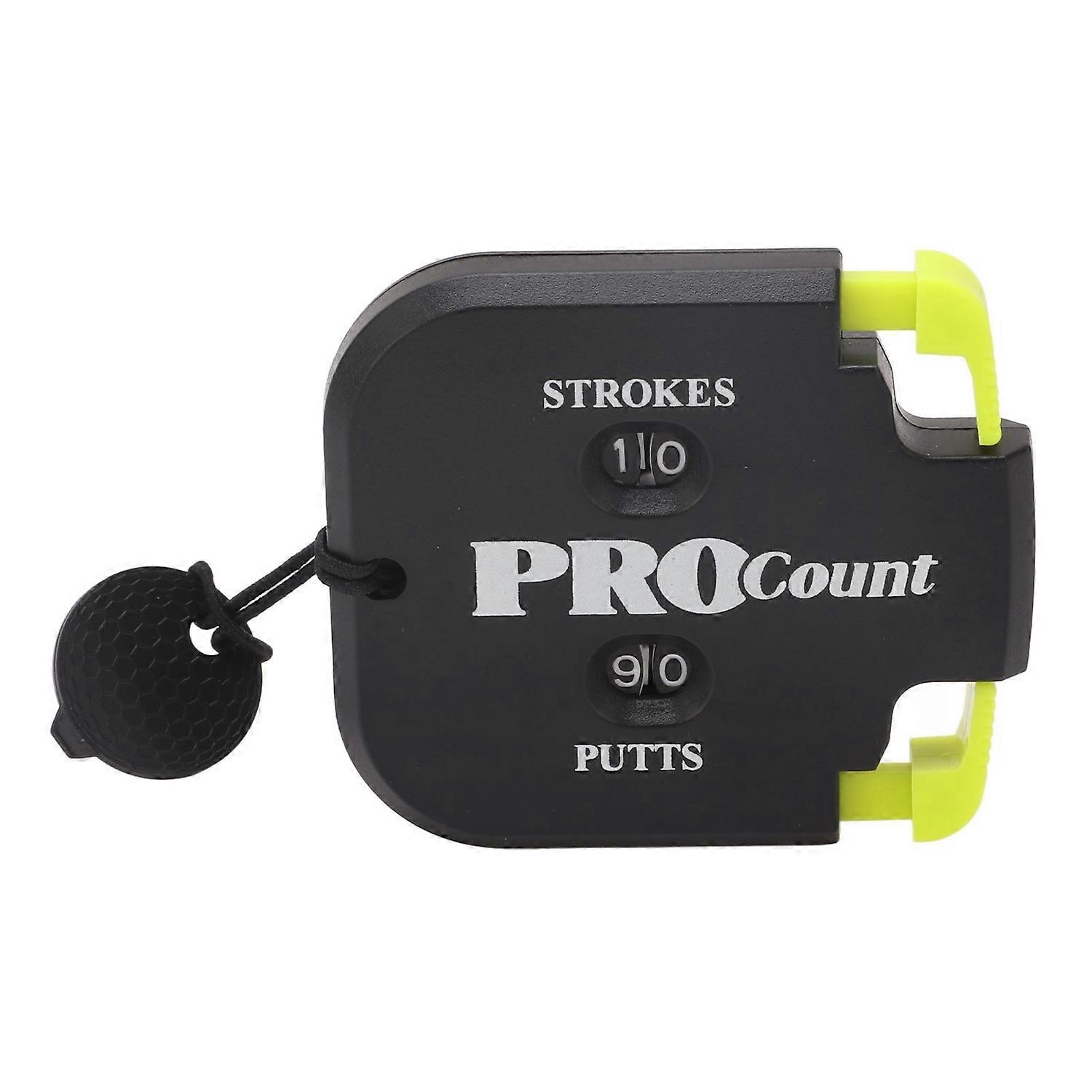 Golf Score Counter Plastic 2 Digits Stroke Putts Counting Clicker with Auxiliary Zeroing Function Fo