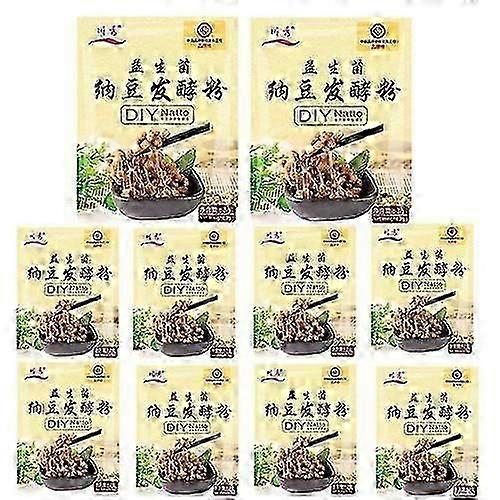 1-10 قطع من مسحوق ناتو فول الصويا المخمر بنسبة 100% والمجفف بالتجميد