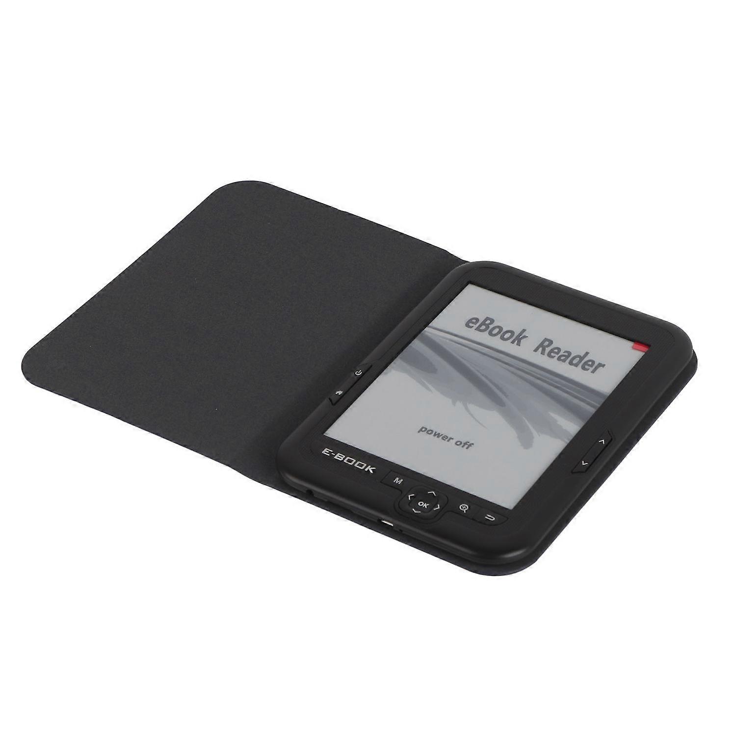 EBOOK Reader EInk 6 Inch Ereader 600 X 800 Resolution Display 300DPI Blue Cover (Black 8G)