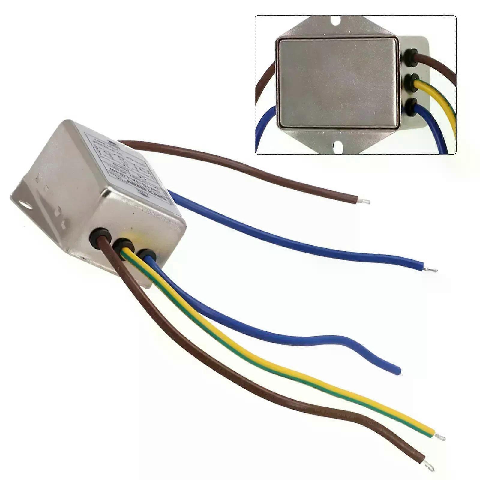 Good Conduction Attenuation And High Potential Test Voltage Power Filter EMI Line Audio Purifier CW1B L 3A/6A/10A