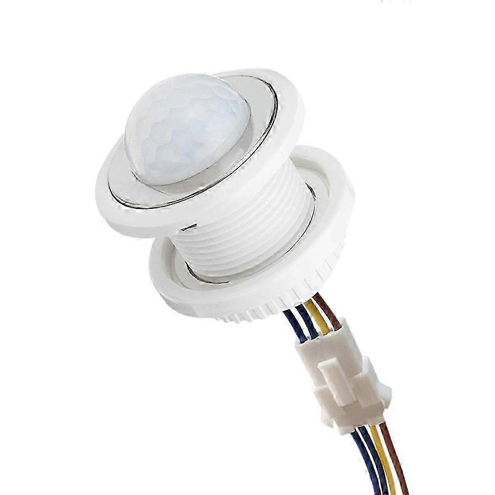 "Smart 220V LED PIR Motion Sensor Detector with Adjustable Timer & High Sensitivity"