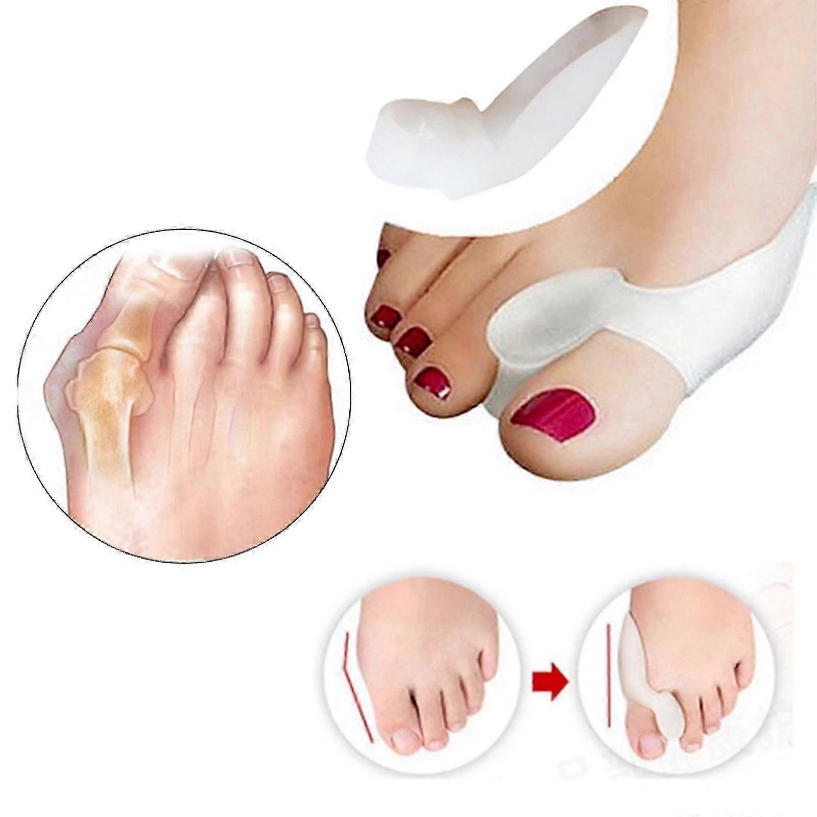 3szt Bunion Corrector dla kobiet, Bunion Corrector Big Toe With Bunion Pads Toe Separators Toe