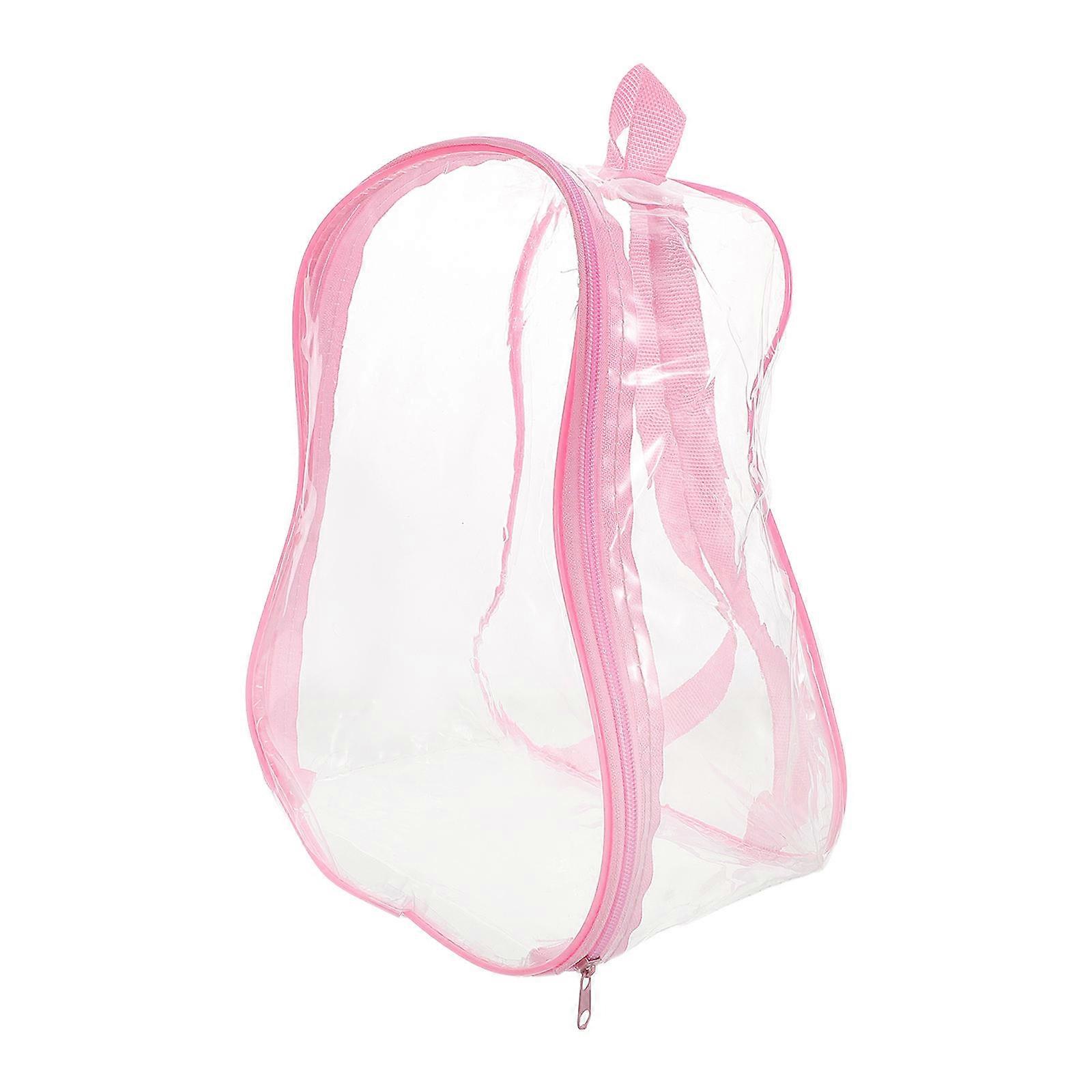 Clear Doll Storage Organizer Gourd Shape Mini Figure Collection For Kids With Transparent Design 1Set