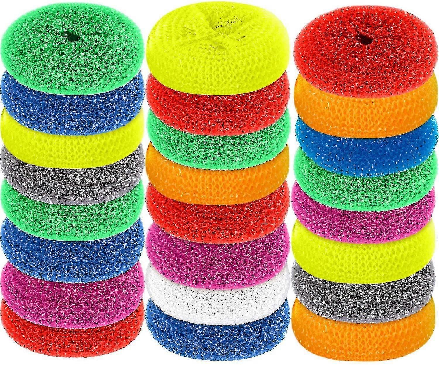 Plastic Dish and Pot Scouring Pad Nylon Scrubber