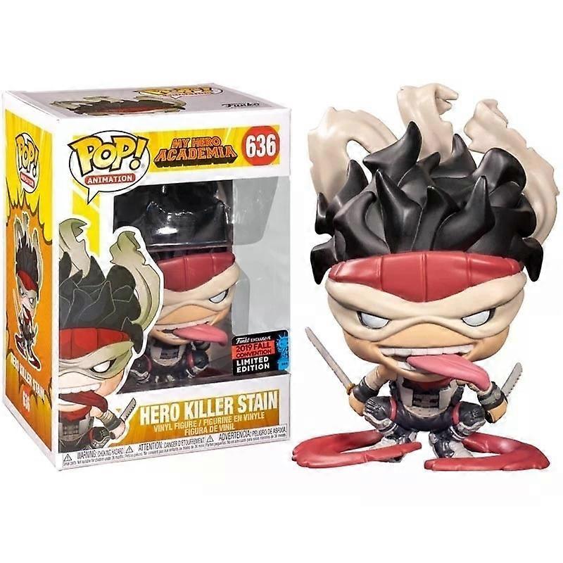 NEW Arrival Funko POP My Hero Academia Killer Stain #636 PVC Action Toy Figures Collectible Model Toys with Box