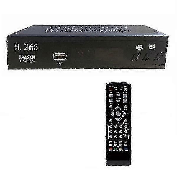 DVB T2 HEVC 265 digital TV tuner DVB-T2 265 1080p HD decoder USB terrestrial TV receiver EPG Set To