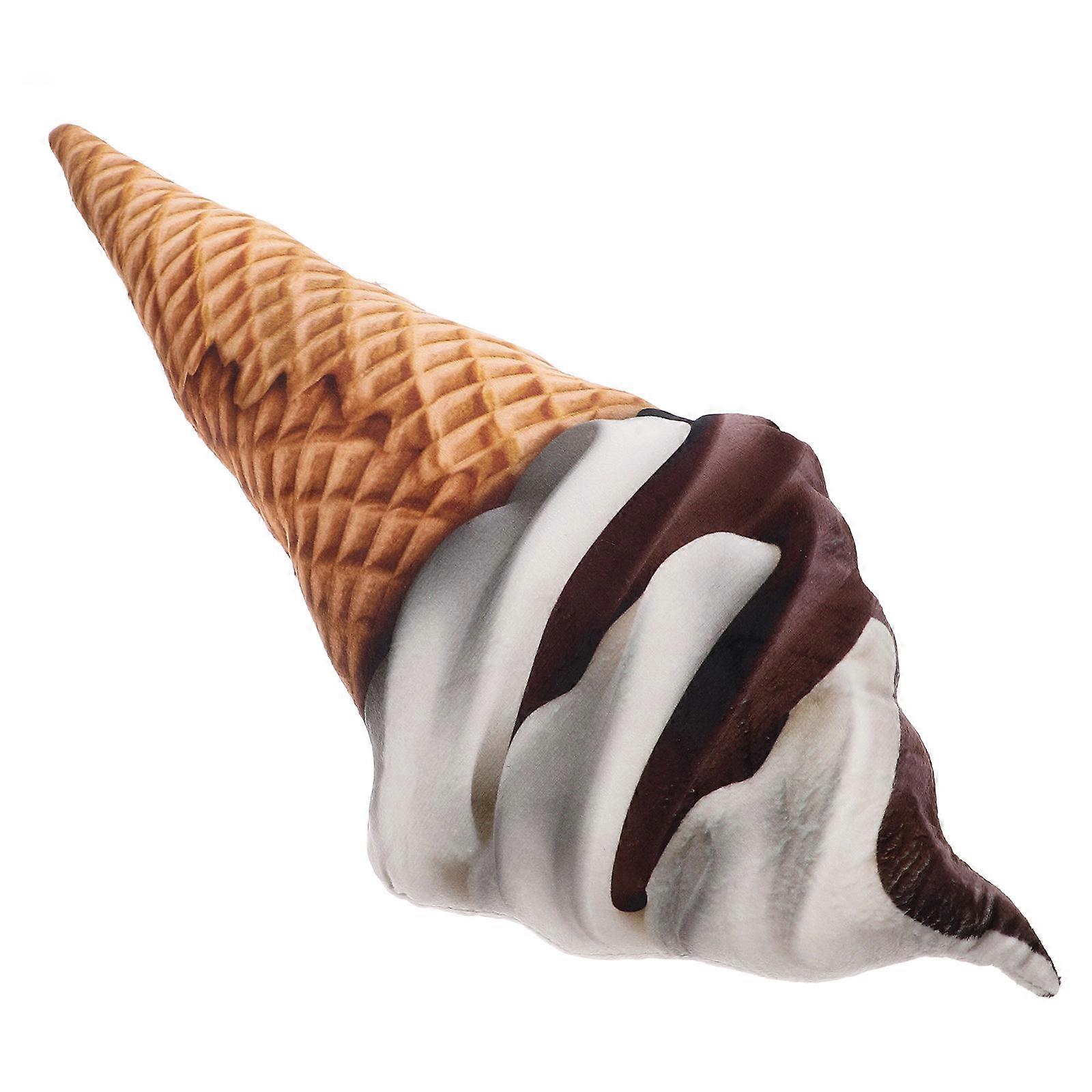 Ice Cream Shape Pillow Plush Ice Cream Toy Comfortable Pillow