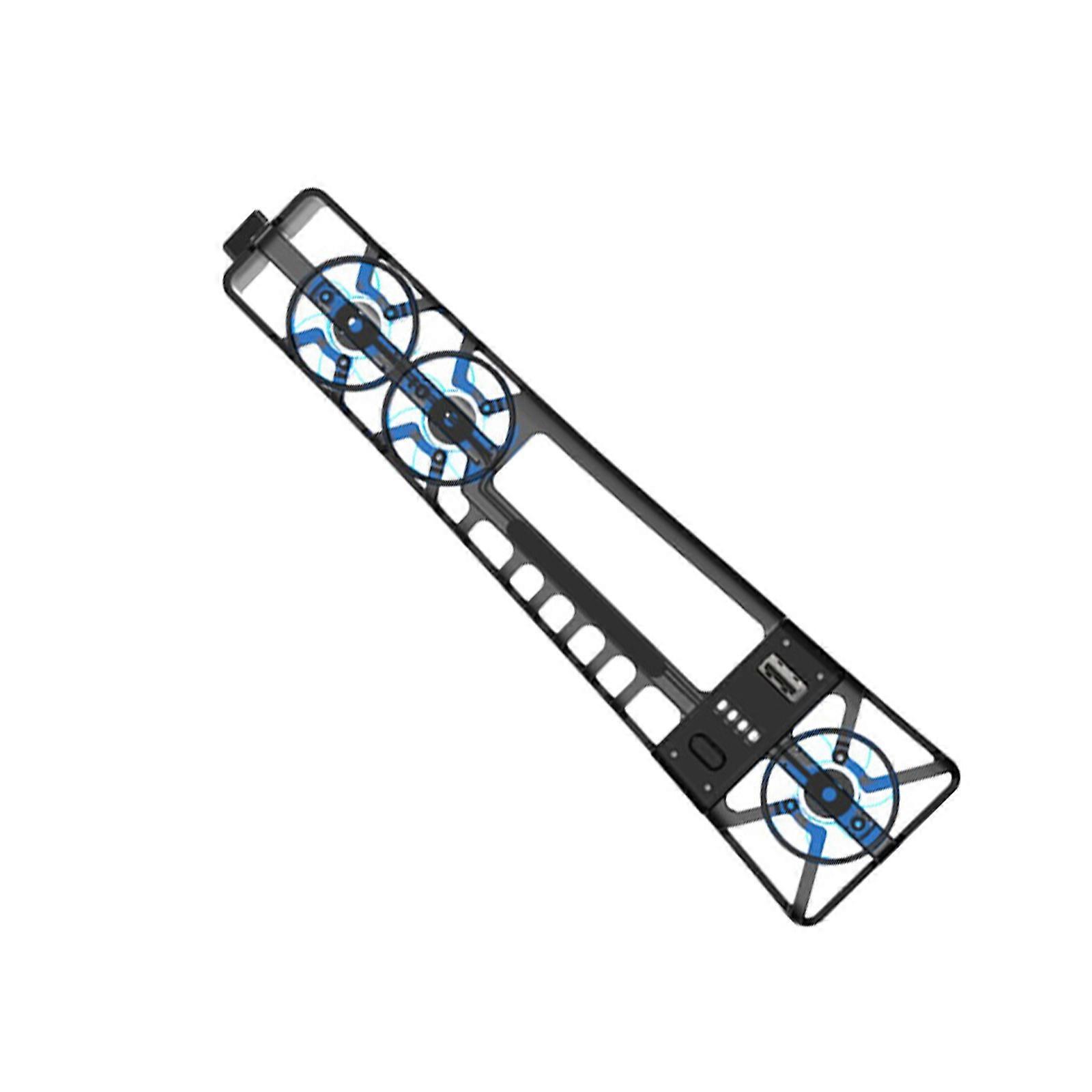 Cooling Fan with 3 Adjustable Speed,Quiet Fan Upgraded with LED Light for Slim Game Console Coolers Multicolor