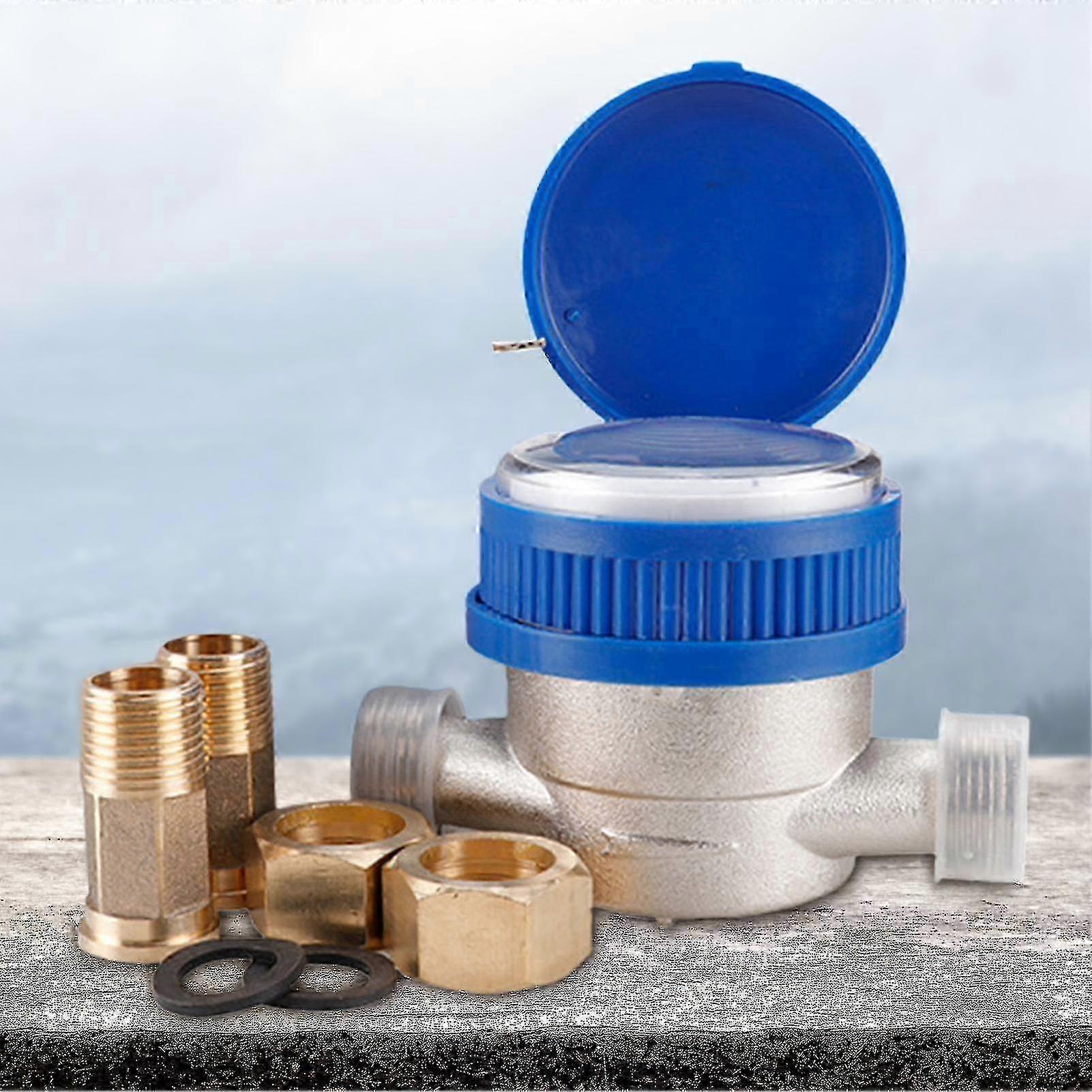 Precision Garden Water Meter - Durable Copper Construction for Outdoor Use